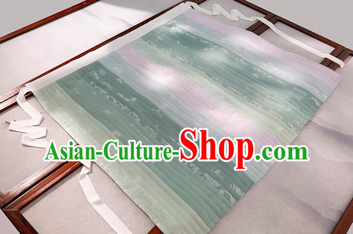 China Ancient Noble Lady Historical Clothing Traditional Song Dynasty Young Beauty Embroidered Costumes