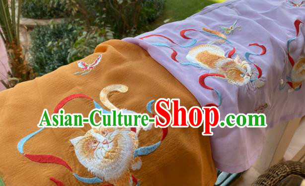 China Ancient Palace Beauty Clothing Traditional Tang Dynasty Embroidered Historical Costume