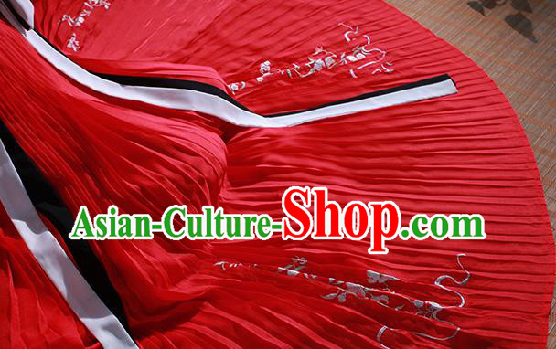 China Ancient Young Beauty Historical Clothing Traditional Tang Dynasty Wedding Costumes