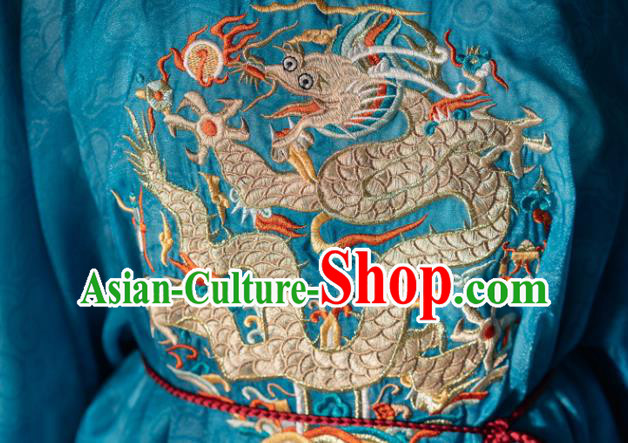China Ancient Ming Dynasty Court Maid Historical Costumes Traditional Embroidered Hanfu Dress Clothing