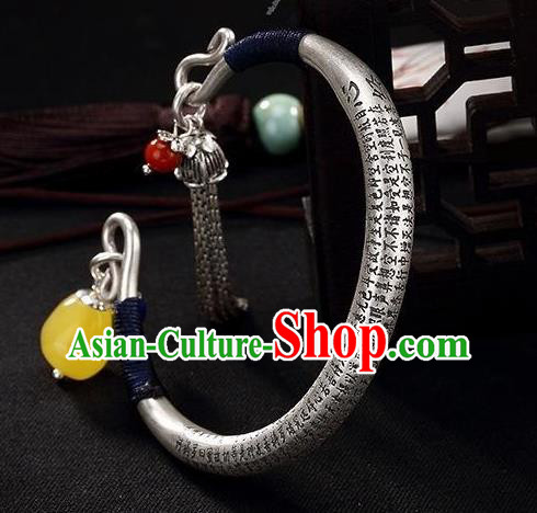 China Handmade Ceregat Bracelet Accessories Traditional Silver Bangle Jewelry