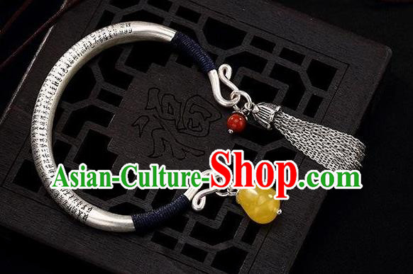 China Handmade Ceregat Bracelet Accessories Traditional Silver Bangle Jewelry