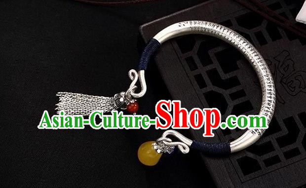 China Handmade Ceregat Bracelet Accessories Traditional Silver Bangle Jewelry