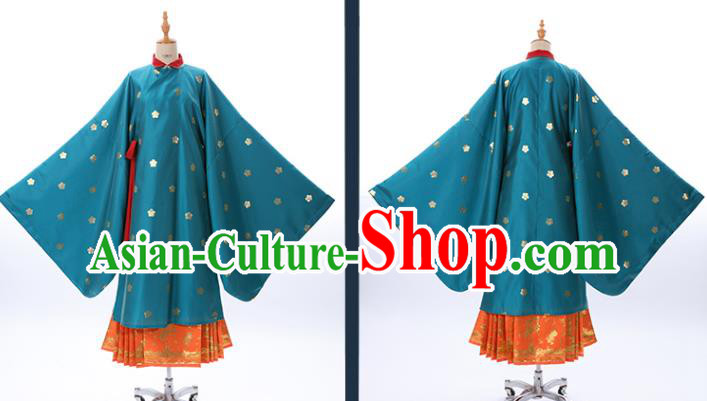 China Traditional Ming Dynasty Imperial Mistress Historical Clothing Ancient Noble Beauty Hanfu Costumes
