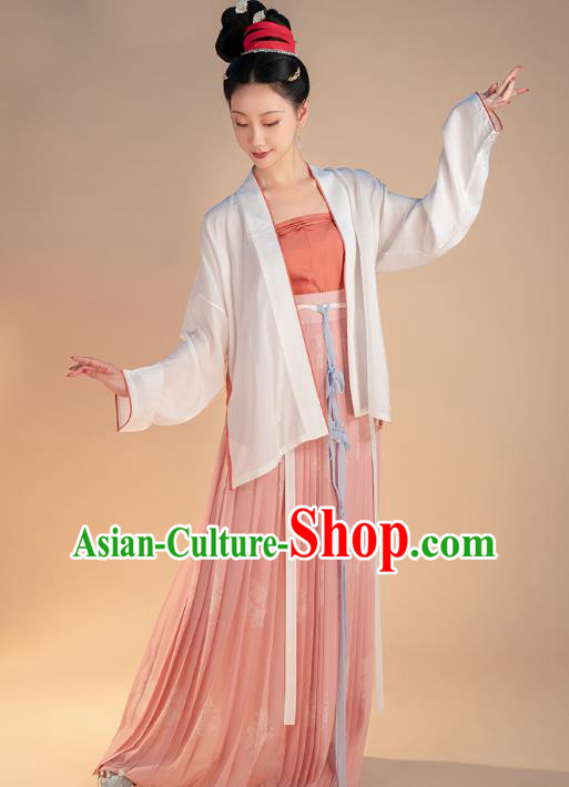 Traditional China Song Dynasty Court Lady Clothing Ancient Royal Princess Historical Costumes