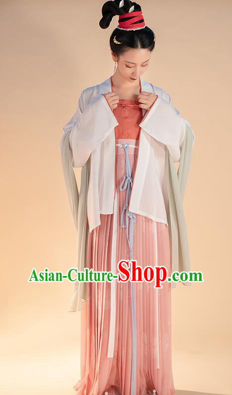 Traditional China Song Dynasty Court Lady Clothing Ancient Royal Princess Historical Costumes
