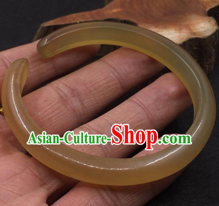 China National Bracelet Handmade Jewelry Accessories Traditional Sheep Horn Bangle