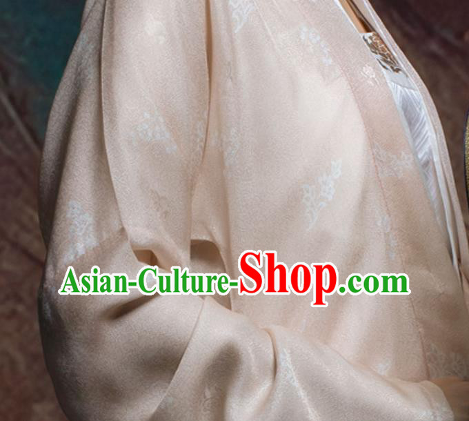 China Traditional Song Dynasty Young Mistress Historical Clothing Ancient Patrician Lady Hanfu Costumes