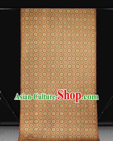 Chinese Classical Pattern Brocade Fabric Cheongsam Silk Drapery Traditional Gambiered Guangdong Gauze Cloth