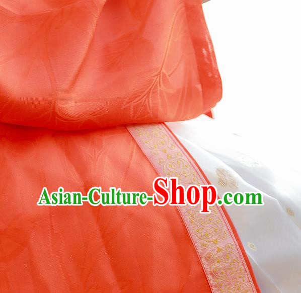China Ancient Noble Lady Clothing Traditional Court Hanfu Dress Song Dynasty Young Beauty Historical Costumes