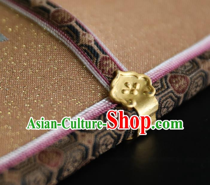 China Traditional Wedding Embroidered Palace Fan Handmade Fans Hanfu Silk Fan