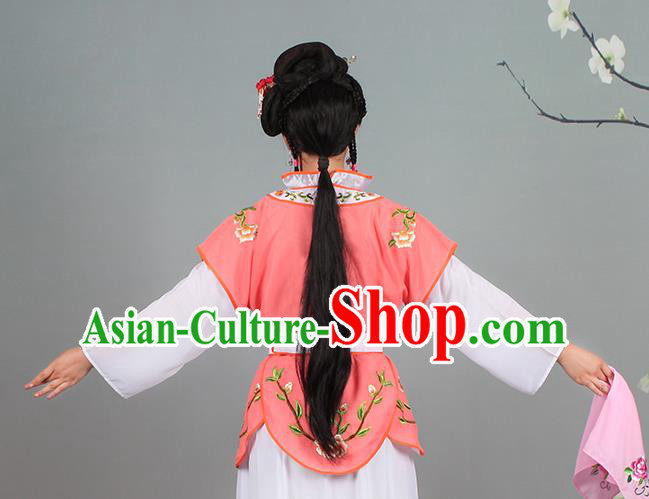 China Huangmei Opera Maidservant Dress Clothing Traditional Peking Opera Actress Garment Costumes