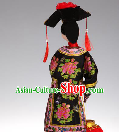 Handmade Traditional China Beijing Silk Figurine - Qing Dynasty Princess