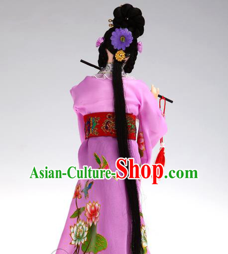 Handmade Traditional China Beijing Silk Figurine - the Four Great Beauties Diao Chan
