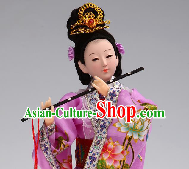 Handmade Traditional China Beijing Silk Figurine - the Four Great Beauties Diao Chan
