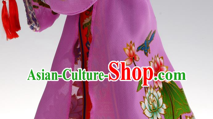 Handmade Traditional China Beijing Silk Figurine - the Four Great Beauties Diao Chan