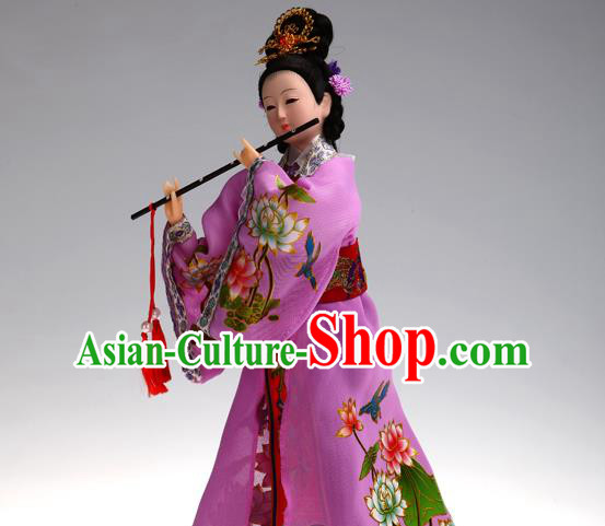 Handmade Traditional China Beijing Silk Figurine - the Four Great Beauties Diao Chan