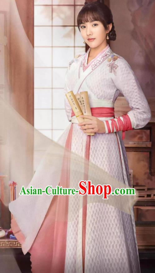Chinese Traditional Hanfu Apparels Drama The Imperial Coroner Chu Chu Clothing Ancient Post Mortem Examiner Garment Costumes