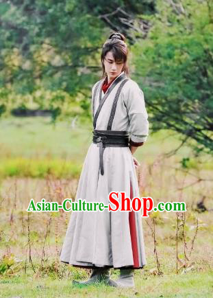 China Traditional Hanfu Apparels Wuxia Drama The Legend of Fei Xie Yun Clothing Ancient Young Swordsman Garment Costumes