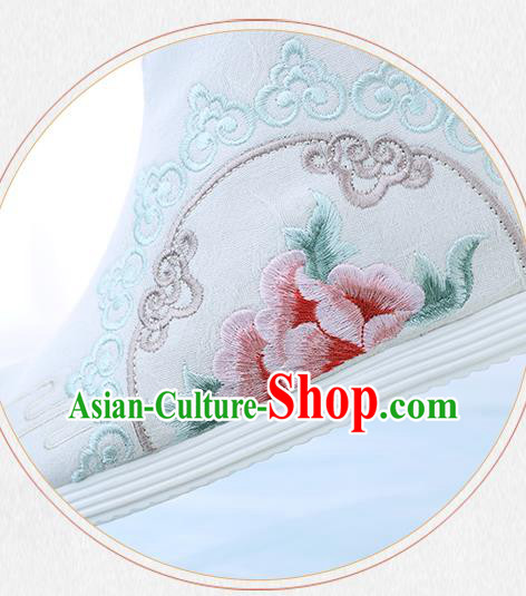 China Embroidered Short Boots National Cloth Shoes Traditional Hanfu Boots