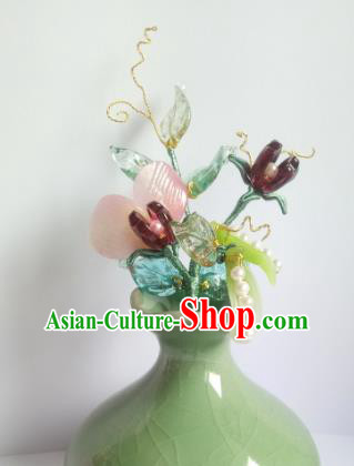 Chinese Traditional Hanfu Hairpin Hair Accessories Ancient Princess Pearls Peasecod Hair Stick