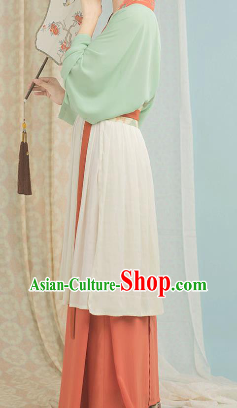 China Song Dynasty Historical Clothing Ancient Young Female Hanfu Costumes