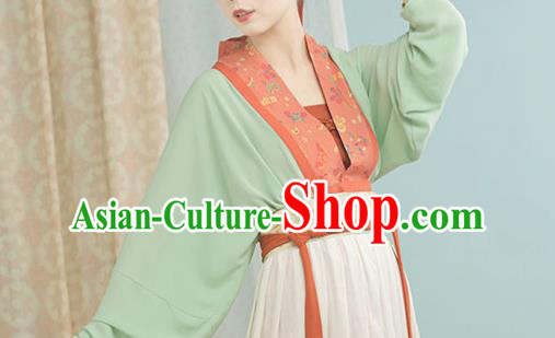 China Song Dynasty Historical Clothing Ancient Young Female Hanfu Costumes