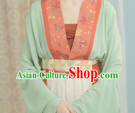 China Song Dynasty Historical Clothing Ancient Young Female Hanfu Costumes