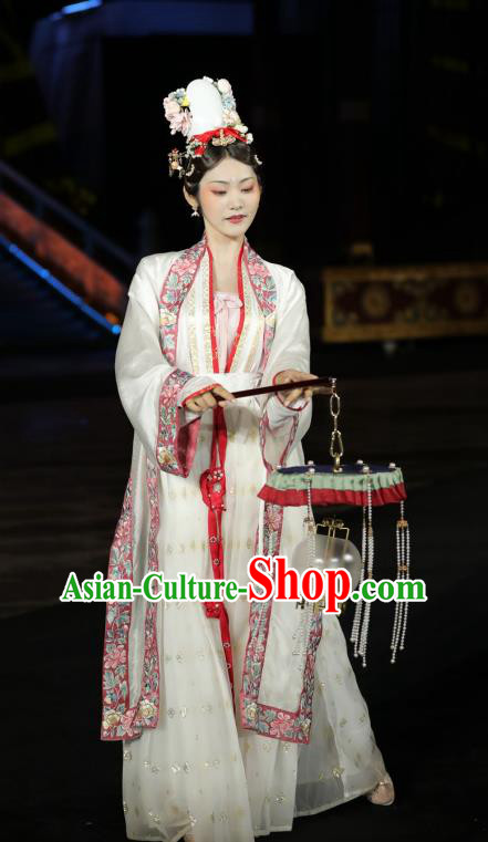 China Ancient Imperial Concubine Hanfu Clothing Traditional Song Dynasty Historical Costumes