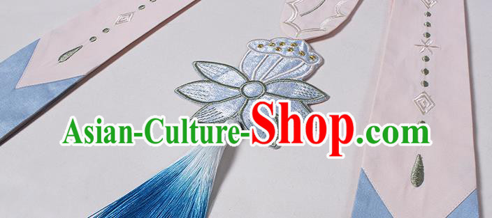 China Ancient Ming Dynasty Court Beauty Hanfu Dress Clothing Complete Set
