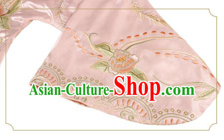 China Ancient Young Beauty Historical Clothing Traditional Ming Dynasty Patrician Lady Hanfu Dress Apparels