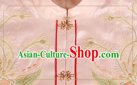 China Ancient Young Beauty Historical Clothing Traditional Ming Dynasty Patrician Lady Hanfu Dress Apparels