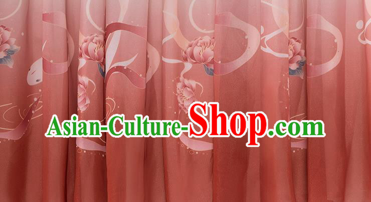 Traditional China Tang Dynasty Royal Princess Hanfu Dress Ancient Court Lady Historical Clothing