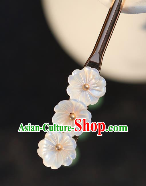 China Traditional Hanfu Hair Accessories Classical Cheongsam Jade Gourd Tassel Hairpin