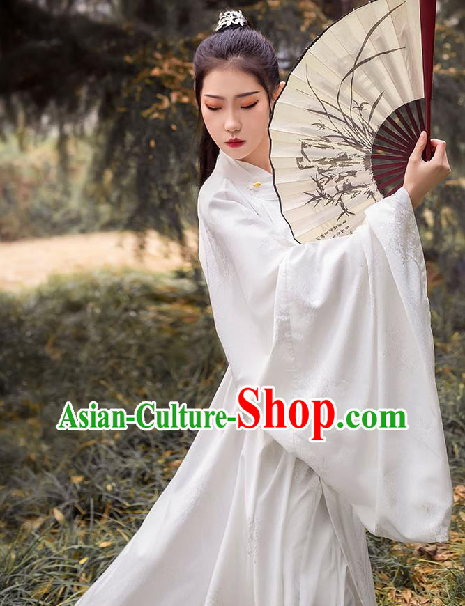 China Traditional Ming Dynasty Swordsman Hanfu Clothing Ancient Nobility Childe Costumes