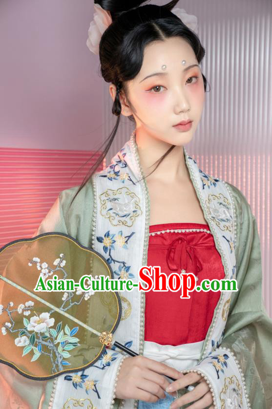 China Ancient Palace Infanta Hanfu Clothing Traditional Song Dynasty Court Princess Historical Costume