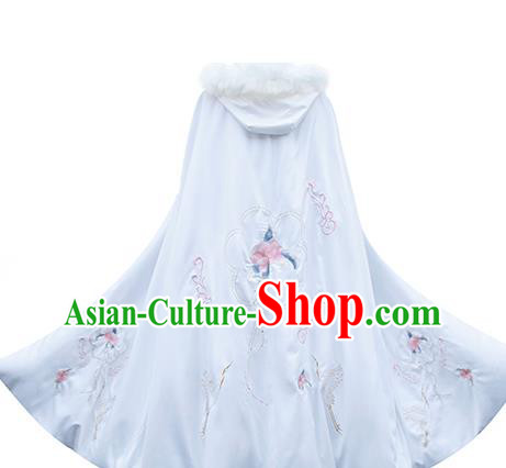 China Ancient Palace Lady Hanfu Cape Traditional Ming Dynasty Princess Historical Clothing