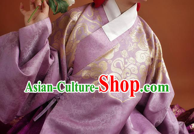 China Ming Dynasty Court Lady Hanfu Clothing Traditional Ancient Palace Beauty Costumes
