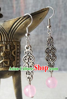 Chinese Han Dynasty Princess Ear Accessories Ancient Swordswoman Tang Yurou Earrings