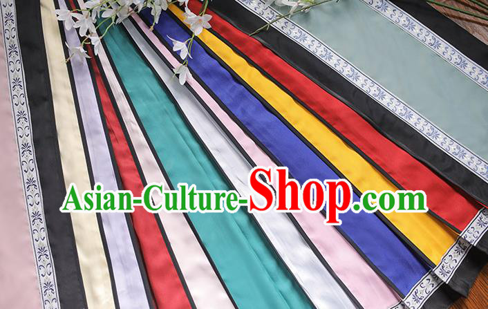 China Traditional Qing Dynasty Rich Female Embroidered Clothing Ancient Patrician Lady Historical Costumes
