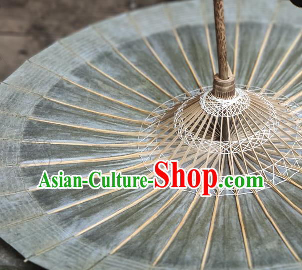 Traditional China Classical Dance Umbrella Grey Oil Paper Umbrella Handmade Umbrellas Artware