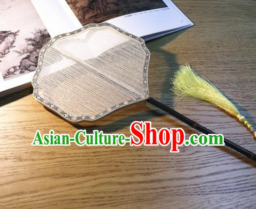 Handmade China Traditional Court Dance Fan Classical Palace Fan Hanfu Fans Silk Fan