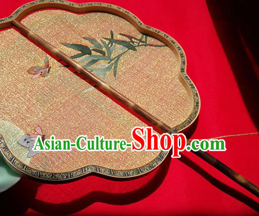 China Traditional Ming Dynasty Hanfu Fan Palace Fan Handmade Silk Fans
