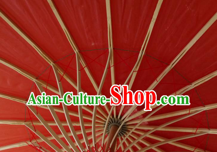 Chinese Classical Dance Umbrella Red Oil Paper Umbrellas Traditional Hanfu Umbrella Wedding Umbrella