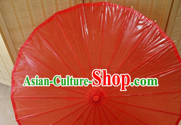 Chinese Classical Dance Umbrella Red Oil Paper Umbrellas Traditional Hanfu Umbrella Wedding Umbrella