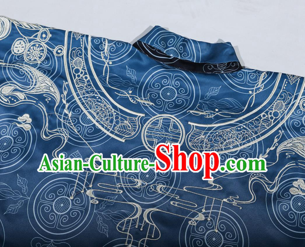 China Ancient Royal Countess Embroidered Costumes Traditional Ming Dynasty Court Woman Historical Clothing