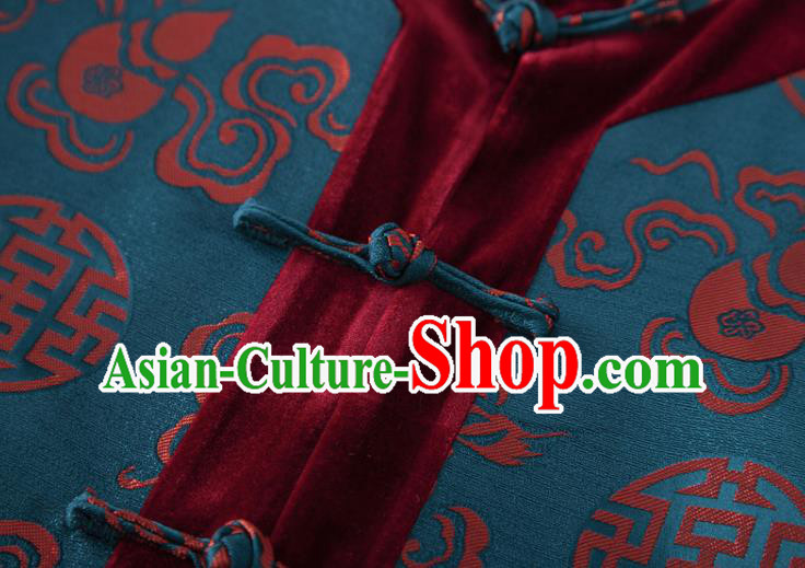 Chinese Tang Suit Waistcoat National New Year Vest Upper Outer Garment