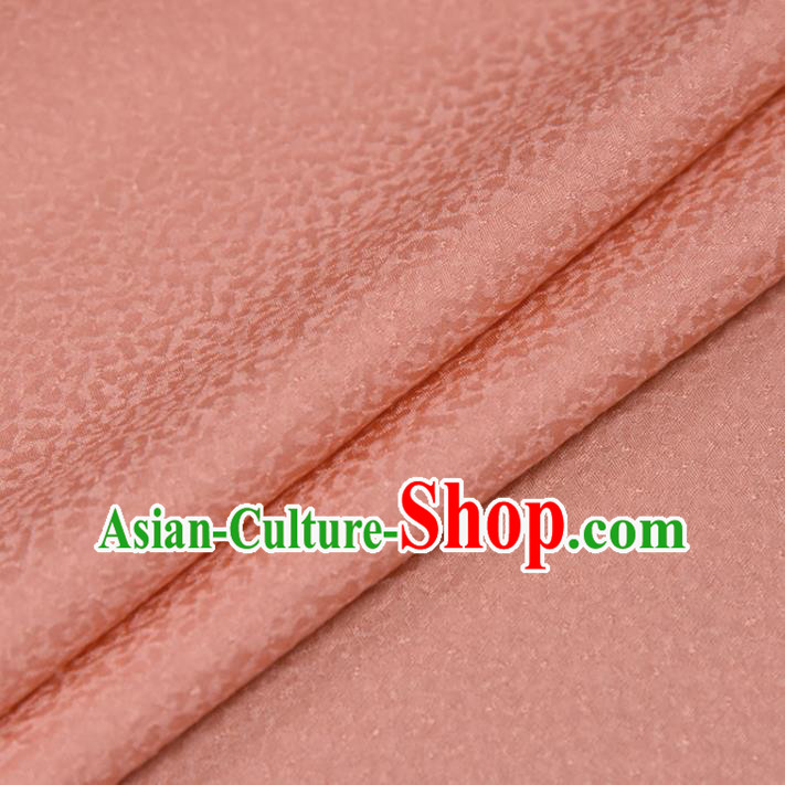 Traditional Japanese Pink Silk Fabric Asian Japan Kimono Classical Embroidered Pattern Brocade Material