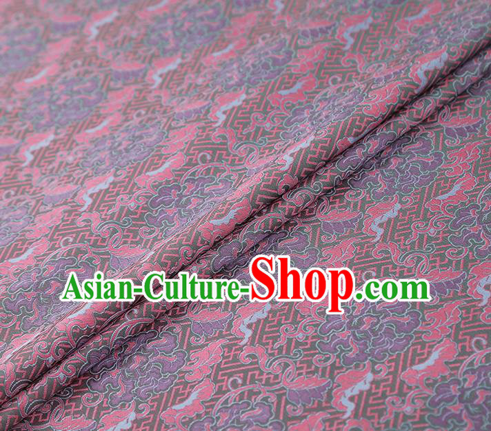 China Traditional Qipao Dress Song Brocade Drapery Classical Cheongsam Jacquard Silk Fabric