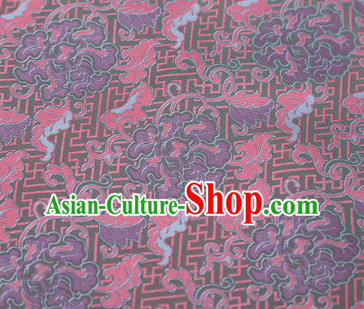 China Traditional Qipao Dress Song Brocade Drapery Classical Cheongsam Jacquard Silk Fabric